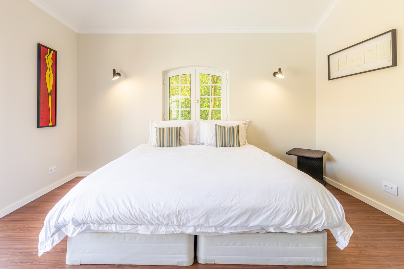 Bright modern interior detail with refined styling